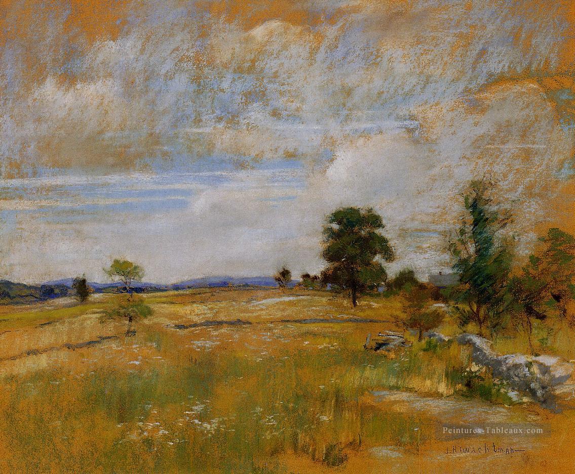 Connecticut Paysage Impressionniste paysage John Henry Twachtman Peintures à l'huile
